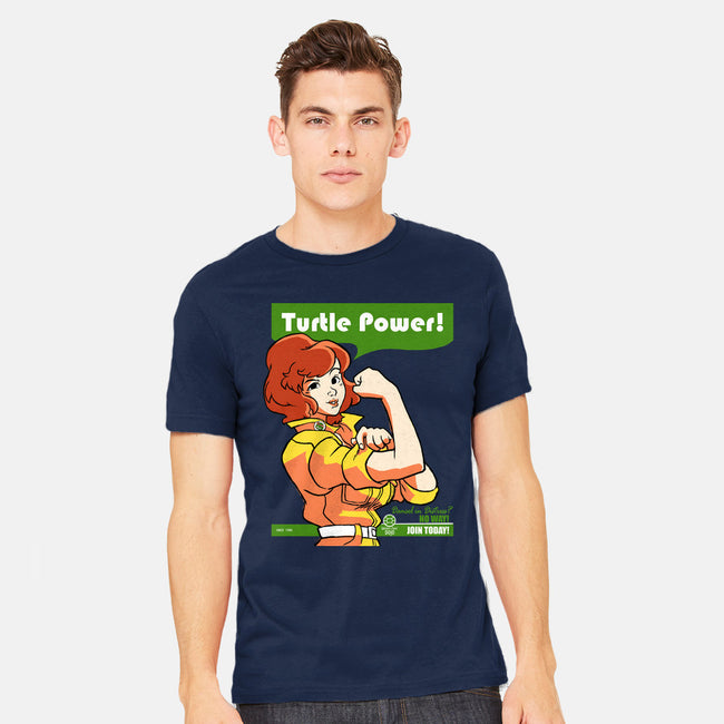 We Can Do It Turtles-mens heavyweight tee-hugohugo