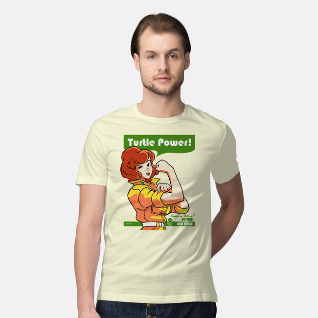 We Can Do It Turtles-mens premium tee-hugohugo