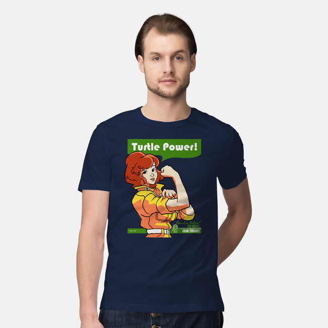 We Can Do It Turtles-mens premium tee-hugohugo