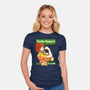 We Can Do It Turtles-womens fitted tee-hugohugo