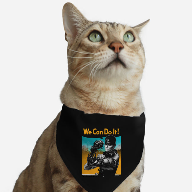 We Can Do It Furiously-cat adjustable pet collar-hugohugo