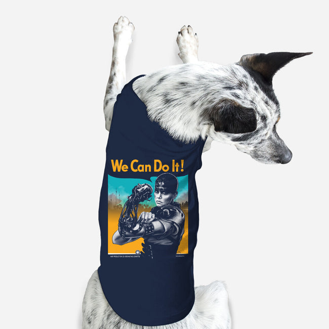 We Can Do It Furiously-dog basic pet tank-hugohugo