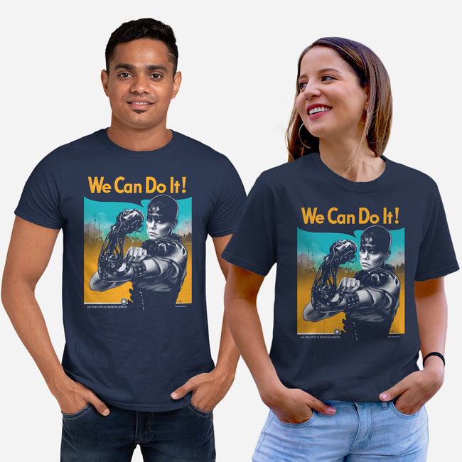 We Can Do It Furiously-unisex basic tee-hugohugo