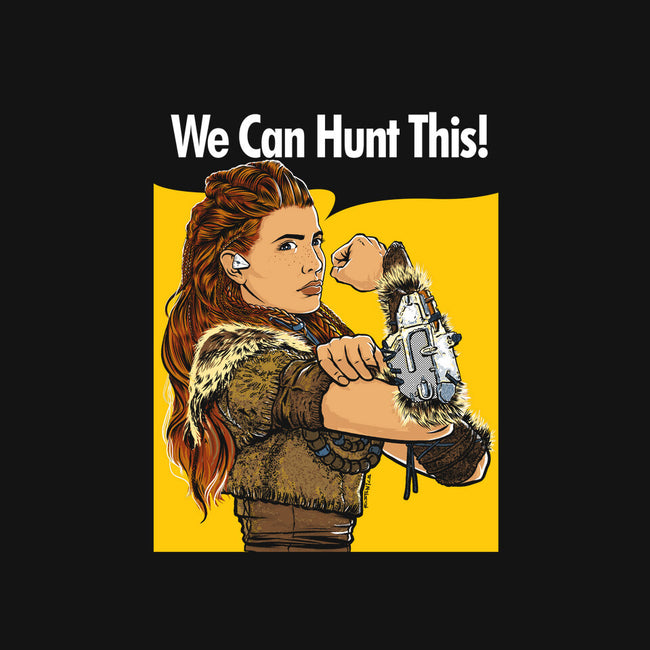 We Can Hunt This!-youth crew neck sweatshirt-rustenico