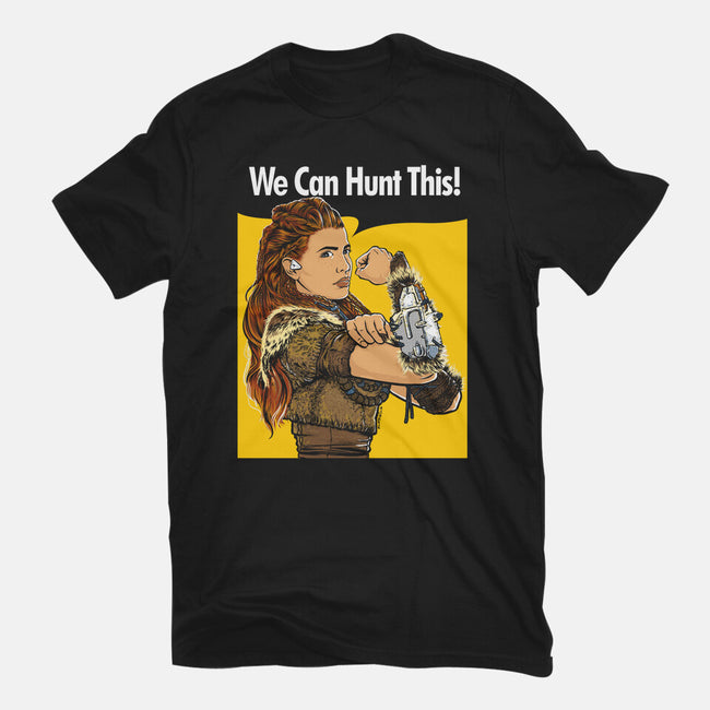 We Can Hunt This!-unisex basic tee-rustenico