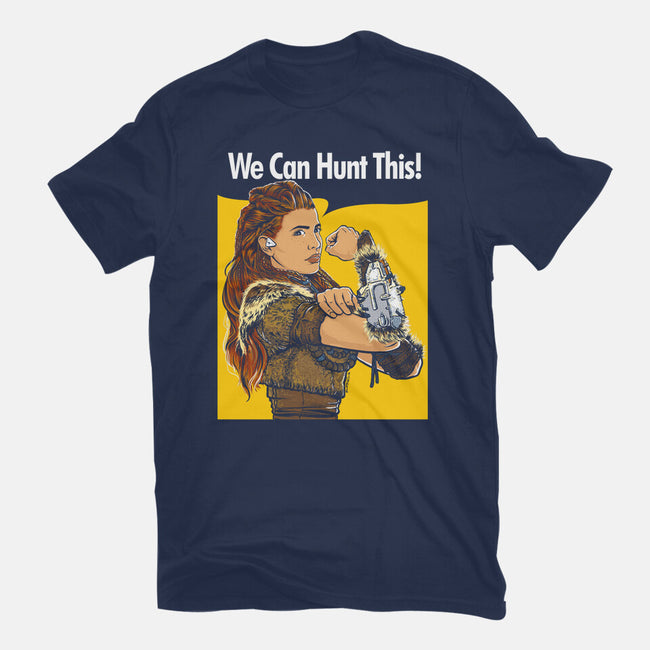 We Can Hunt This!-unisex basic tee-rustenico