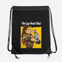 We Can Hunt This!-none drawstring bag-rustenico