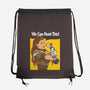 We Can Hunt This!-none drawstring bag-rustenico