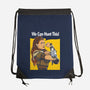 We Can Hunt This!-none drawstring bag-rustenico