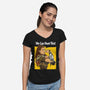 We Can Hunt This!-womens v-neck tee-rustenico