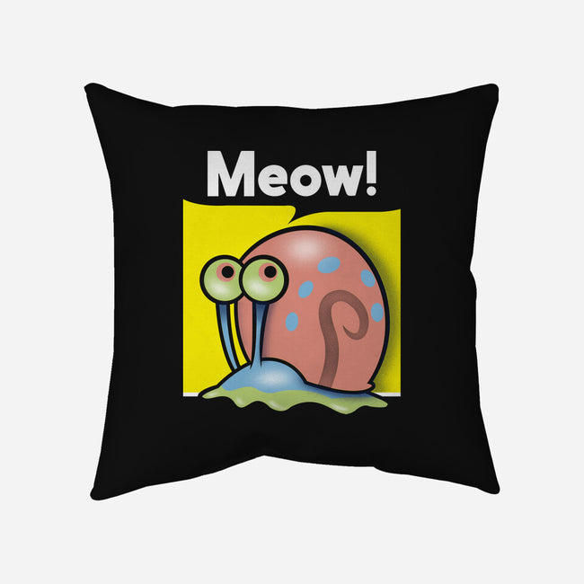 We can MEOW it!-none removable cover throw pillow-GordonB