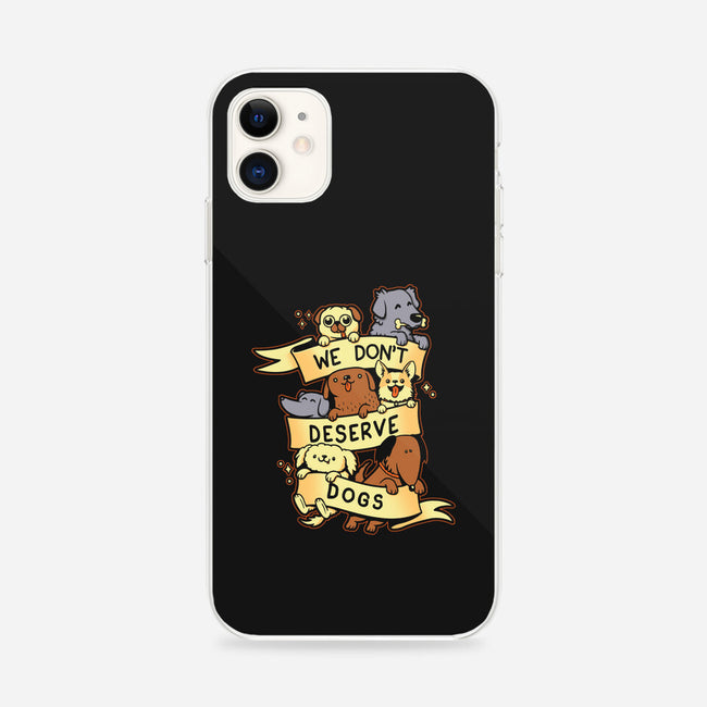 We Don't Deserve Dogs-iphone snap phone case-pekania