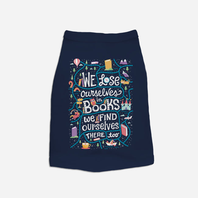 We Lose Ourselves in Books-cat basic pet tank-risarodil
