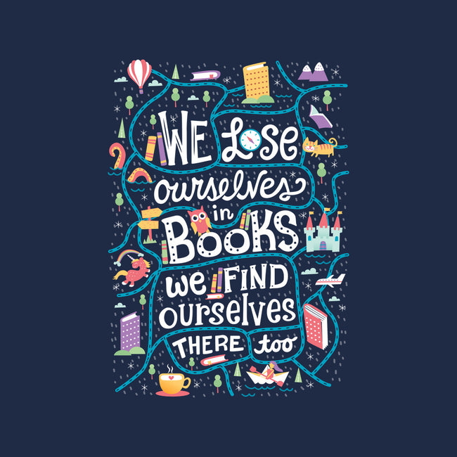 We Lose Ourselves in Books-mens heavyweight tee-risarodil