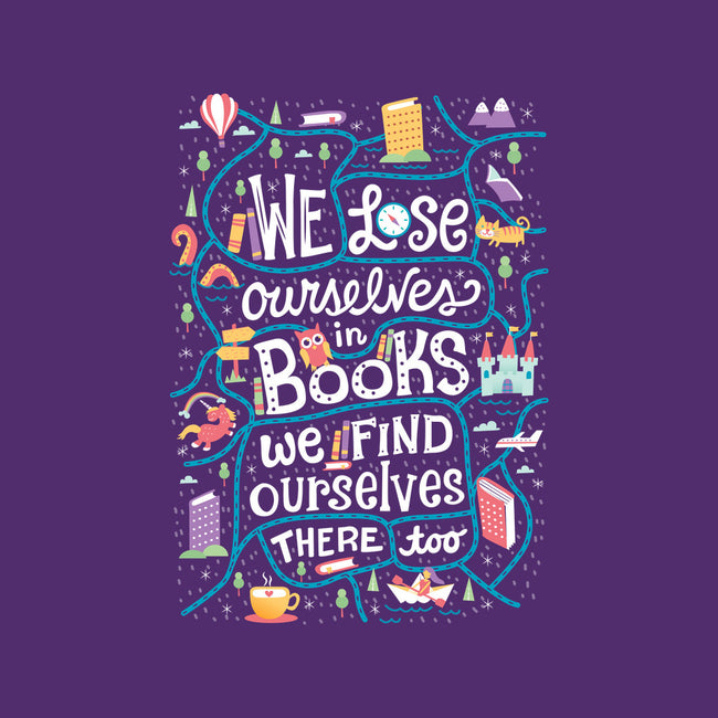 We Lose Ourselves in Books-mens heavyweight tee-risarodil