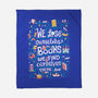 We Lose Ourselves in Books-none fleece blanket-risarodil