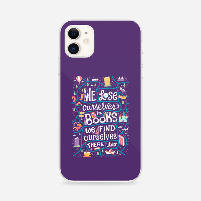 We Lose Ourselves in Books-iphone snap phone case-risarodil