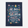 We Lose Ourselves in Books-none outdoor rug-risarodil