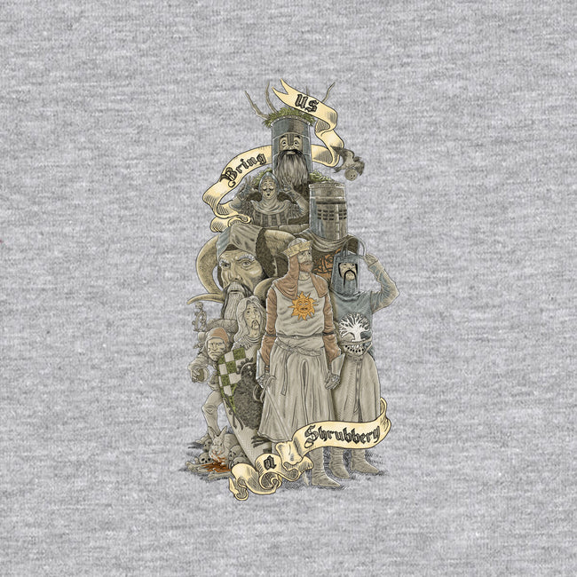 WE WANT A SHRUBBERY!-womens basic tee-Skullpy