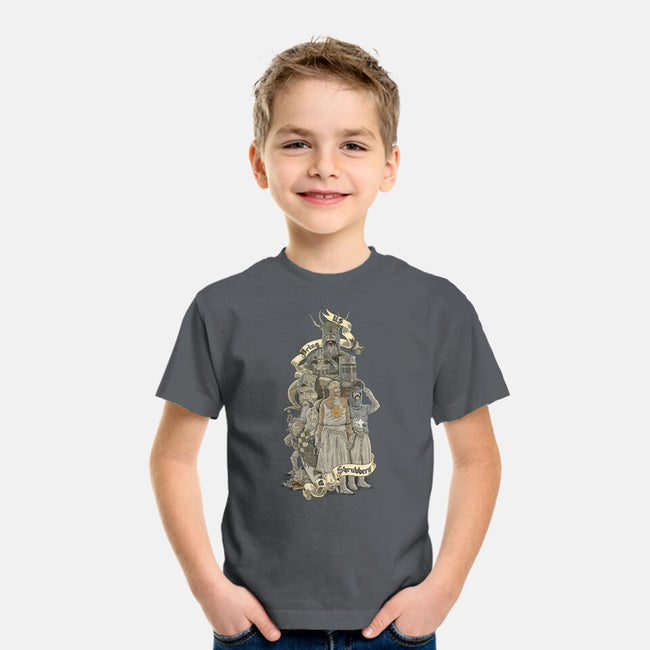 WE WANT A SHRUBBERY!-youth basic tee-Skullpy