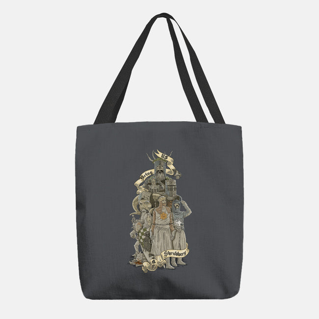 WE WANT A SHRUBBERY!-none basic tote-Skullpy