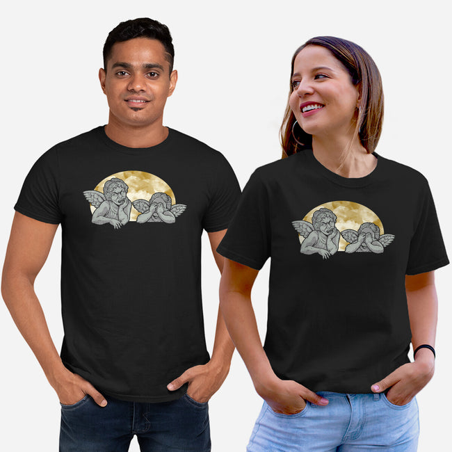 Weeping Cherubs-unisex basic tee-jkilpatrick
