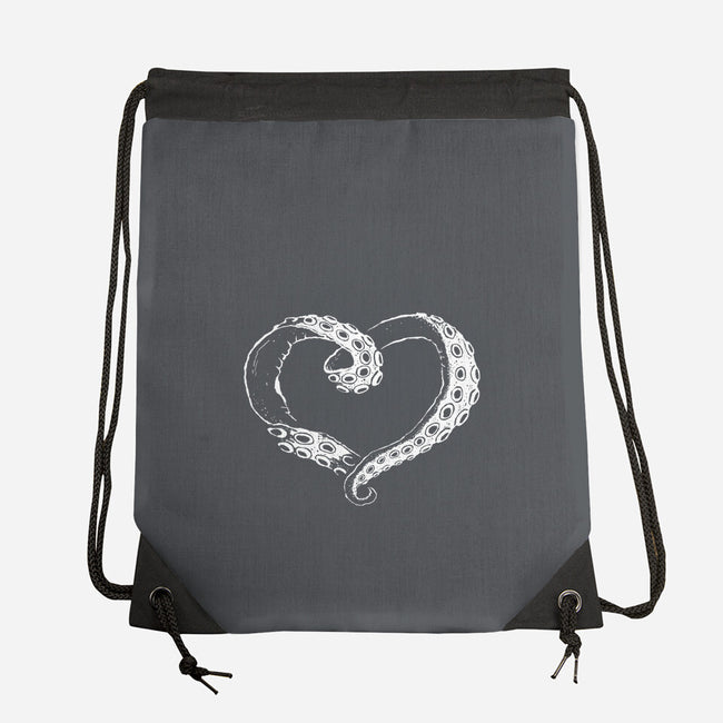 Weird Love-none drawstring bag-Crumblin' Cookie