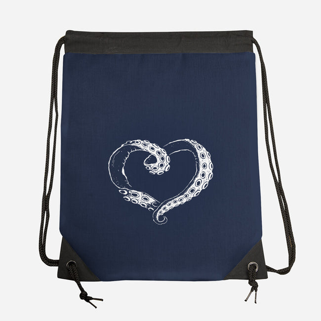 Weird Love-none drawstring bag-Crumblin' Cookie