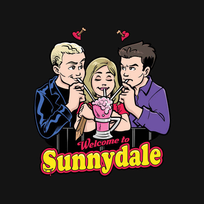 Welcome to Sunnydale-unisex baseball tee-harebrained