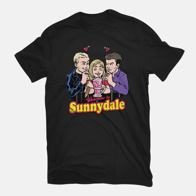 Welcome to Sunnydale-unisex basic tee-harebrained