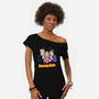 Welcome to Sunnydale-womens off shoulder tee-harebrained