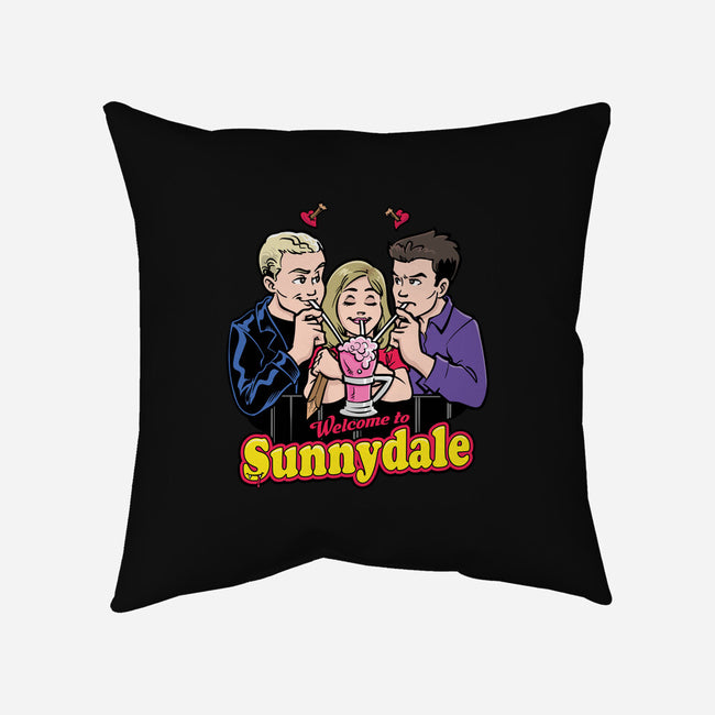 Welcome to Sunnydale-none removable cover w insert throw pillow-harebrained