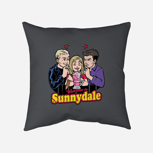 Welcome to Sunnydale-none removable cover w insert throw pillow-harebrained