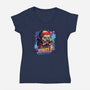 Welcome To The Jungle-womens v-neck tee-RockyDavies