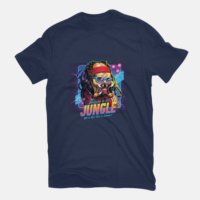 Welcome To The Jungle-mens heavyweight tee-RockyDavies