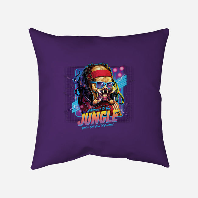 Welcome To The Jungle-none removable cover w insert throw pillow-RockyDavies