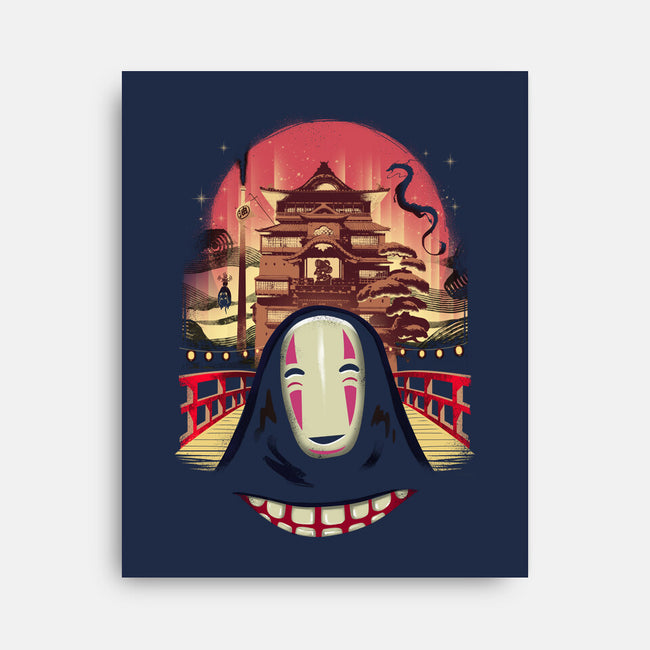 Welcome To The Magical Bath House-none stretched canvas-vp021