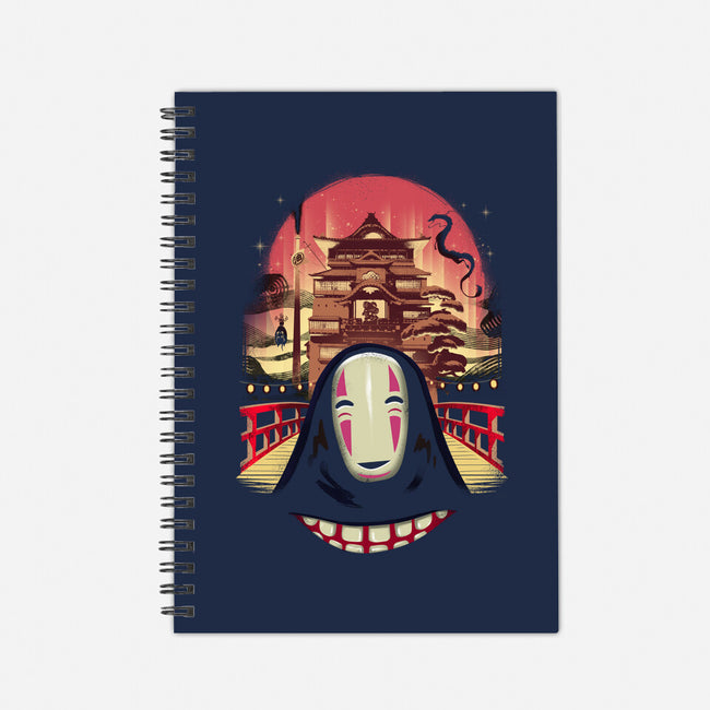 Welcome To The Magical Bath House-none dot grid notebook-vp021