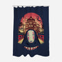 Welcome To The Magical Bath House-none polyester shower curtain-vp021