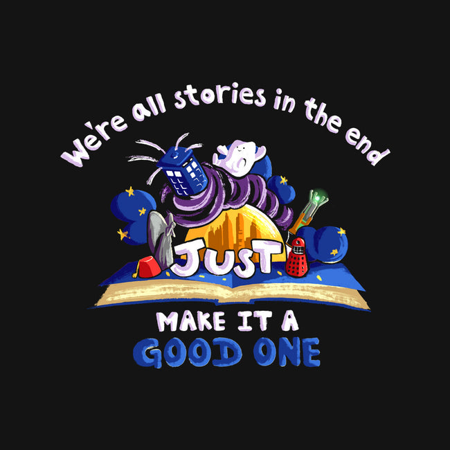 We're All Stories-youth pullover sweatshirt-danirodart