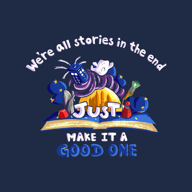 We're All Stories-youth pullover sweatshirt-danirodart