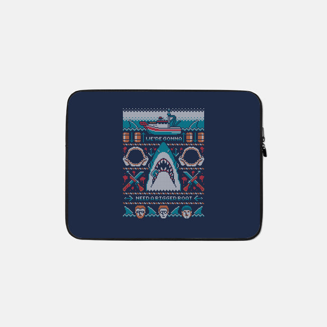 We're Gonna Need A Bigger Bow-none zippered laptop sleeve-BWdesigns