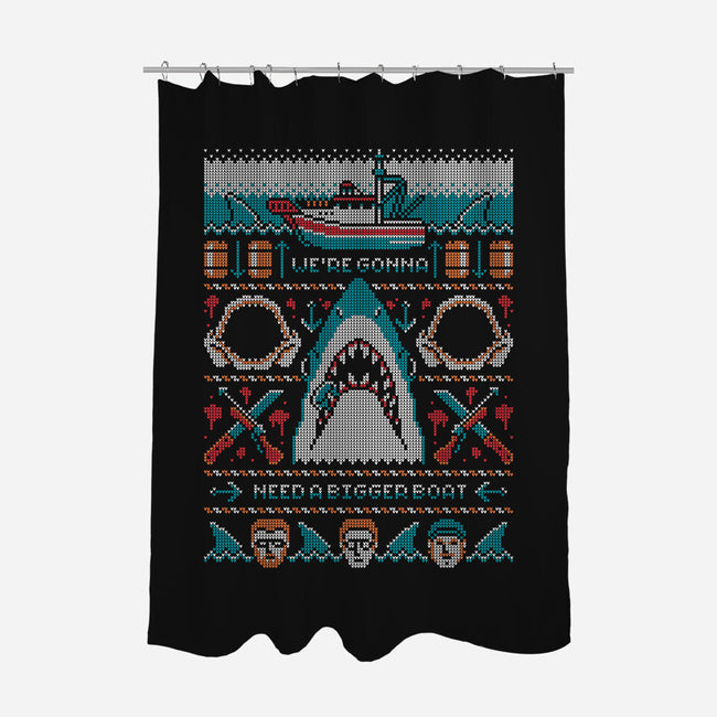 We're Gonna Need A Bigger Bow-none polyester shower curtain-BWdesigns