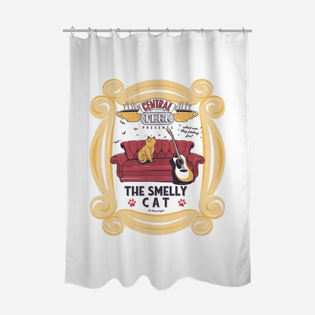 What Are They Feeding You-none polyester shower curtain-Yumie