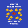 What if You're Right and They're Wrong-none removable cover w insert throw pillow-belial90