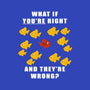 What if You're Right and They're Wrong-none zippered laptop sleeve-belial90