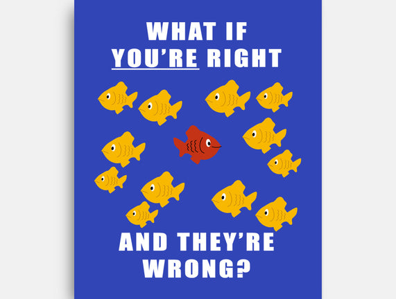 What if You're Right and They're Wrong