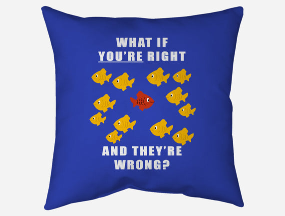 What if You're Right and They're Wrong