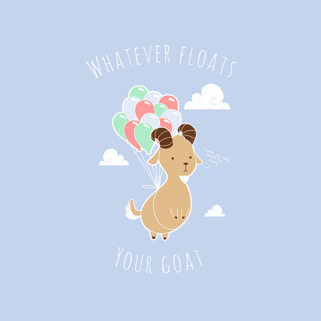 Whatever Floats Your Goat-youth pullover sweatshirt-ChocolateRaisinFury