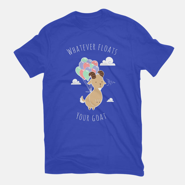 Whatever Floats Your Goat-mens heavyweight tee-ChocolateRaisinFury